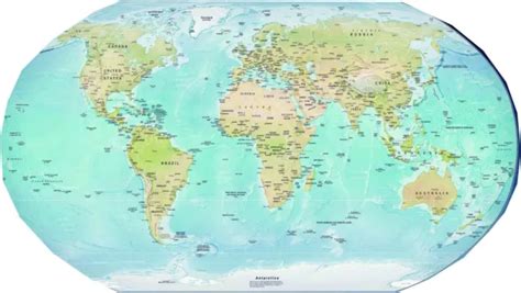 2008 MAP| POLITICAL map of the world| Earth|World Maps Map Size: 18 inches x 24 £27.48 - PicClick UK