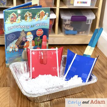 Snowmen at Work Winter READ ALOUD STEM™ Activity | TPT