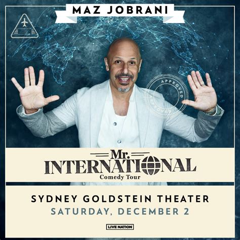 Maz Jobrani in San Francisco at Sydney Goldstein Theater