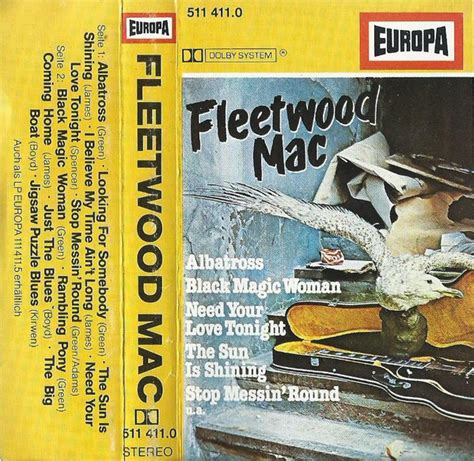 Fleetwood Mac – Fleetwood Mac (Cassette) - Discogs