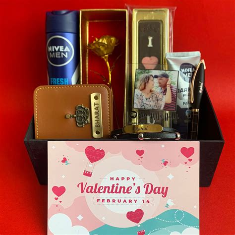 Valentine Trunk Hamper For Him - Valentine Gift For Him - Valentines ...