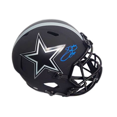 Emmitt Smith Signed Dallas Cowboys Eclipse Speed Full-Size Replica Foo ...