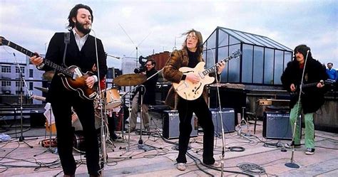 The Beatles - Don't Let Me Down - The Beatles' Rooftop Concert (Final Public Performance) | The ...