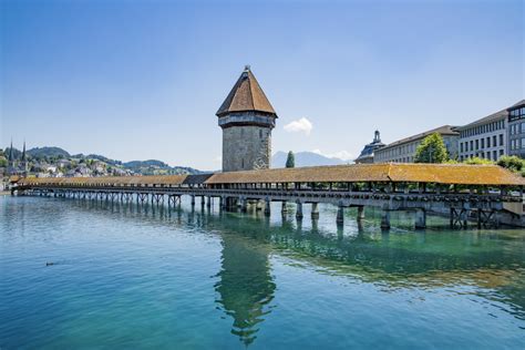 The Chapel Bridge in Lucerne - Artisans of Leisure - Switzerland tours