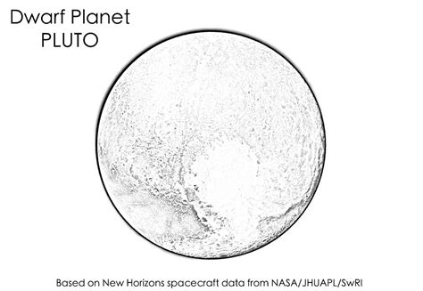 Pluto Planet Drawing at GetDrawings | Free download