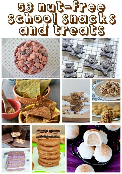 Nut Free School Snacks and Treats | Tree nut free snacks, Nut free ...