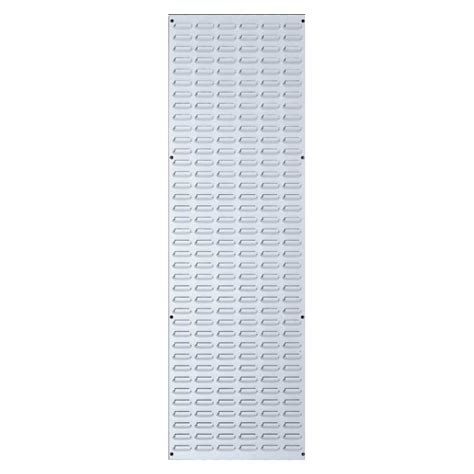 Louvered Panel White - 48"x 61" - QC Storage