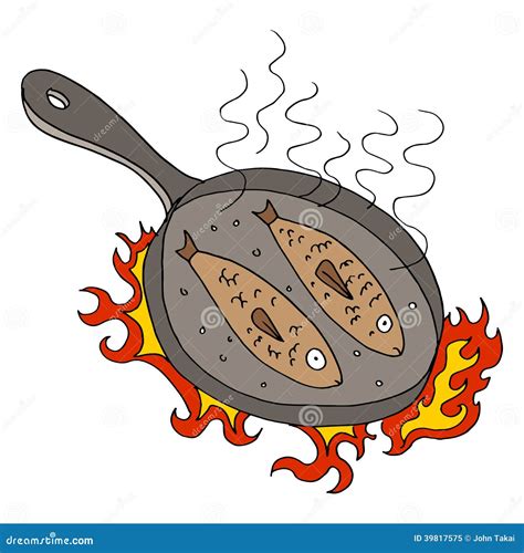 Fried Fish Stock Vector - Image: 39817575