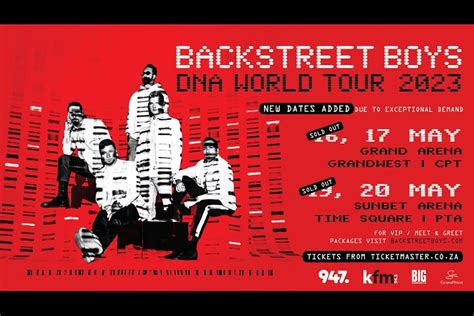 Backstreet Boys Confirm May 2023 South African Tour Dates