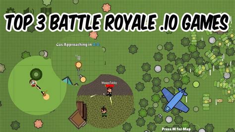 Top 3 BATTLE ROYALE .IO GAMES * 2018 List - YouTube