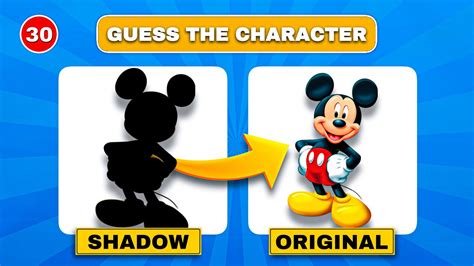 Guess The Cartoon Character By Silhouette | Disney Cartoon Characters ...