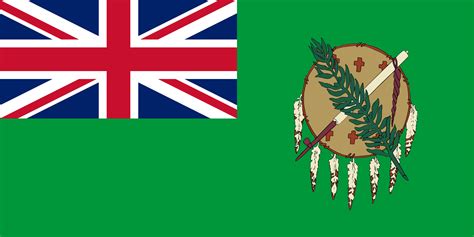 My take on flag of Lalewethikani (aka "Tecumseh's Confederacy"). It ...