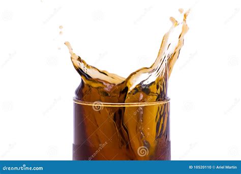 Coca-cola splash stock photo. Image of beverage, isolated - 10520110