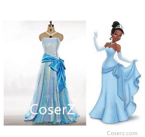 Princess Tiana Dress Tiana Costume | Tiana dress, Princess tiana dress ...