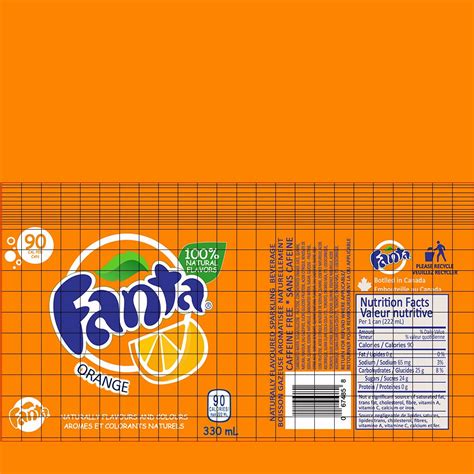 Fanta Drink Aluminium Can | Fanta, Soft drinks, Beverage packaging