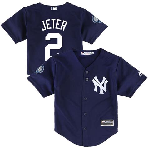 Toddler New York Yankees Derek Jeter Majestic Navy Fashion Number ...