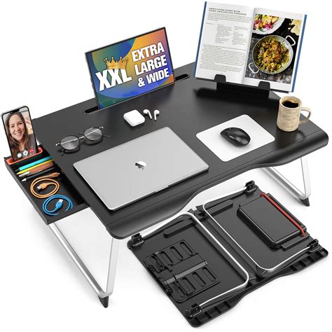Buy Cooper Mega Table Plus - Premium XXL Extra Large Lap Desk w/Book Stand | Multifunctional ...