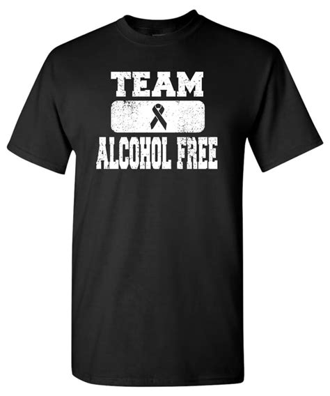 Alcohol Prevention Shirt: Team Alcohol Free - Customizable | NIMCO, Inc.