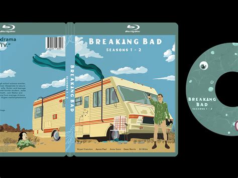 Breaking Bad Blu Ray Cover and CD by Lexus Kirby on Dribbble