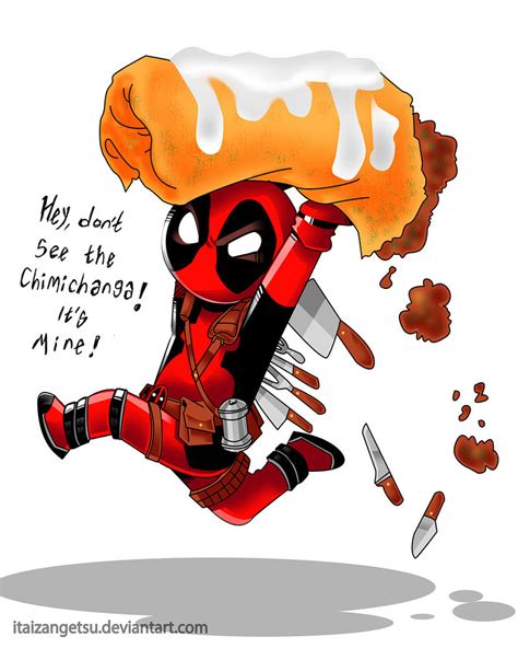 Deadpool Chimichanga by itaiZangetsu on DeviantArt