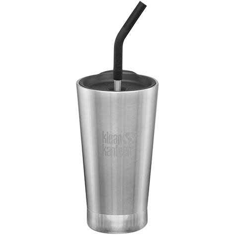 Klean Kanteen 16 oz. Insulated Stainless Steel Tumbler with Straw Lid and Straw | eBay