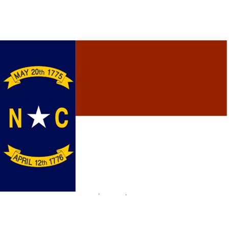 Vector flag of North Carolina | Free SVG