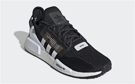 adidas NMD V2 Black White FV9021 Release Date - SBD