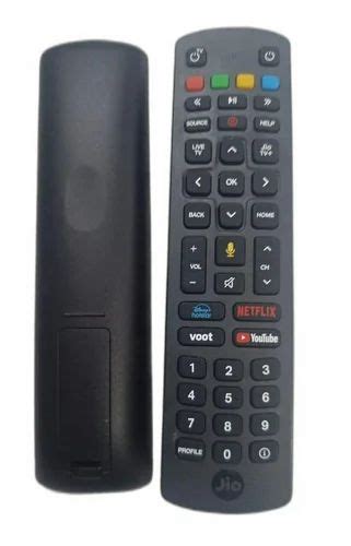 Black Jio DTH Remote, HD at Rs 750 in New Delhi | ID: 26764789955