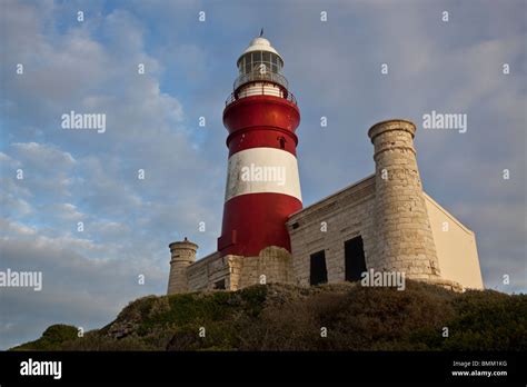 Cape Agulhas Lighthouse, Western Cape, South Africa Stock Photo - Alamy