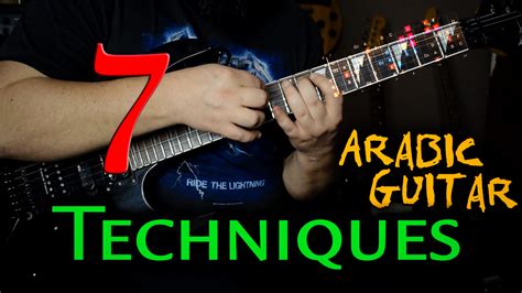 7 Guitar Techniques To Use With (The Egyptian) Scale - Only Backing Tracks