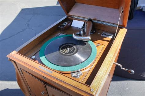 Antique Victrola Cabinet Record Player | Cabinets Matttroy