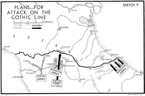 Canada Army 2 Italy: Chapter 16: The Breaking of the Gothic Line, 25 August–2 September 1944