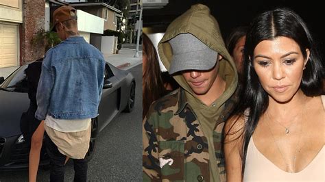 Justin Bieber Hooking Up With Kourtney Kardashian & Disses Scott Disick ...