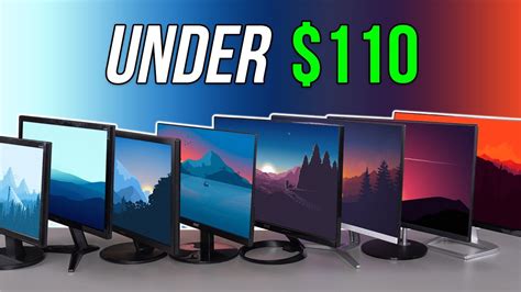 Best Monitors Under $110 - YouTube