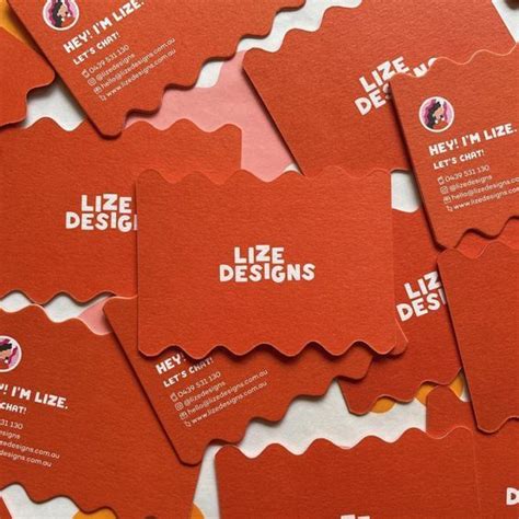 Lize Designs ☾ Branding Studio in 2024 | Unique business cards design, Business card design ...