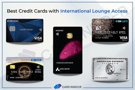 Best Credit Cards With Free International Lounge Access - Card Insider