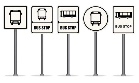 bus stop sign images stock photos vectors shutterstock - bus stop sign images stock photos ...