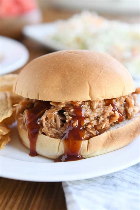 BBQ Pulled Pork Sandwiches {Slow Cooker} | Mel's Kitchen Cafe