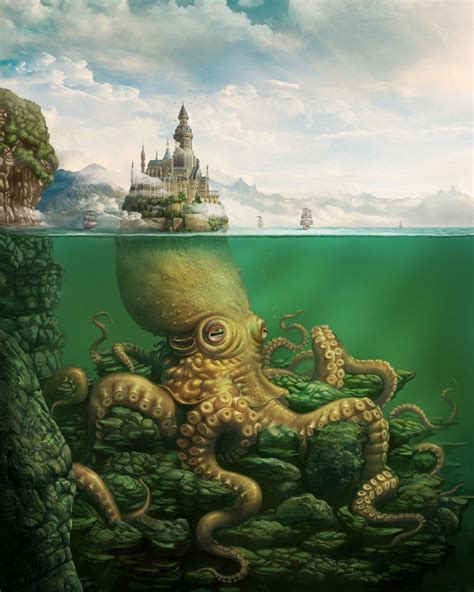 Pin by Skyler Lambert on paysage dnd | Kraken art, Kraken, Fantasy ...