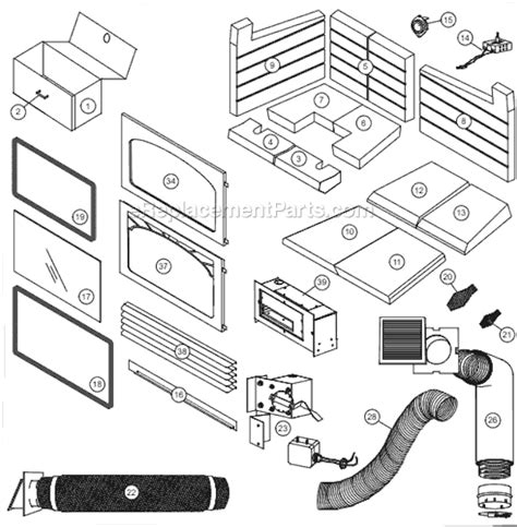 Napoleon NZ-26 Parts List and Diagram : eReplacementParts.com