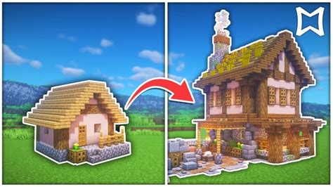 How To Transform A Stone Mason Village House In Minecraft | Survival ...