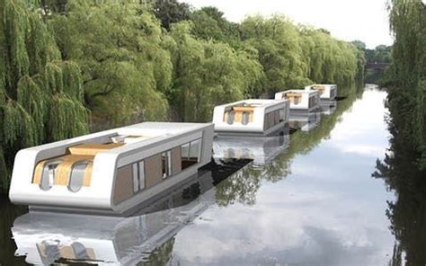 Pontoon Houseboat, Pontoon Boat, Tiny House Blog, Cross River, Floating ...