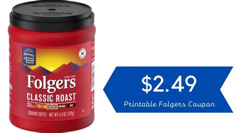 Folgers Coupon | Print Now for Walgreens Deal Starting Sunday :: Southern Savers