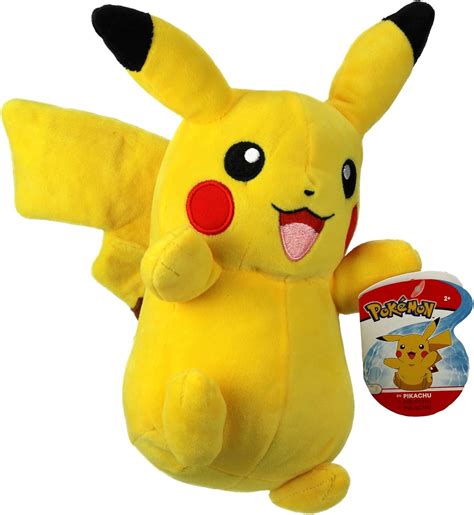 Pokemon 95211 Peluche Pikachu Jaune 20,3 cm: Amazon.fr: Jeux et Jouets