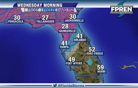 Temperatures Plunge Throughout Florida | WUSF News