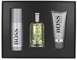 Hugo Boss Boss Bottled Gift Set 100ml EDT + 100ml Shower Gel + 150ml Deodorant Spray – SoLippy