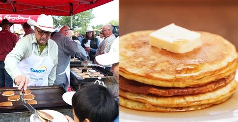 Calgary Stampede breaks Guinness World Record for pancakes served | Dished