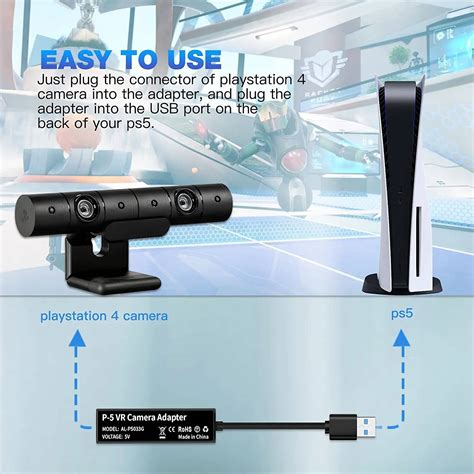 Aolion - PS VR Camera Adapter for PS5 Console