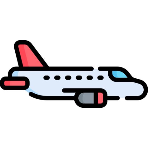 Airplane Special Lineal color icon