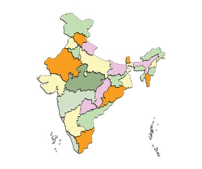 India Country Map Geography Png Picpng Images